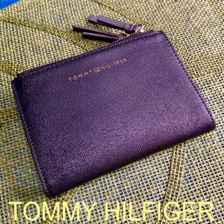 トミーヒルフィガー(TOMMY HILFIGER)の美品⭐️【TOMMY HILFIGER】ダブルファスナー二つ折りレザーケース (折り財布)