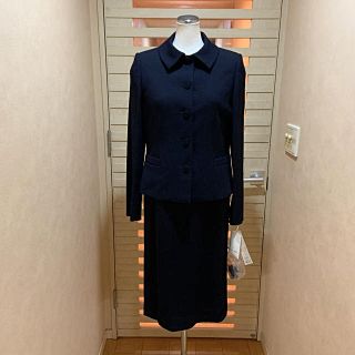 ハナエモリ(HANAE MORI)のハナエモリHAMAE MORI 新品11号11万お受験定番濃紺ワンピーススーツ(スーツ)