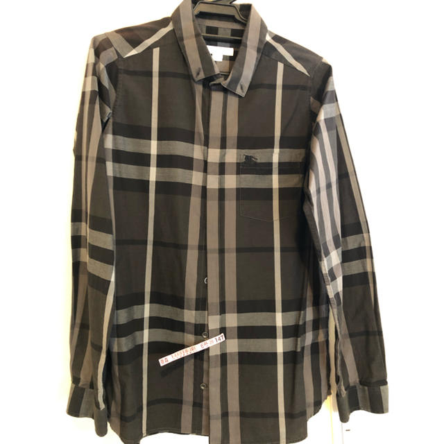 BURBERRY(バーバリー)のBurberry バーバリー キッズ 12Y 152cm チエック シャツ キッズ/ベビー/マタニティのキッズ服男の子用(90cm~)(ブラウス)の商品写真