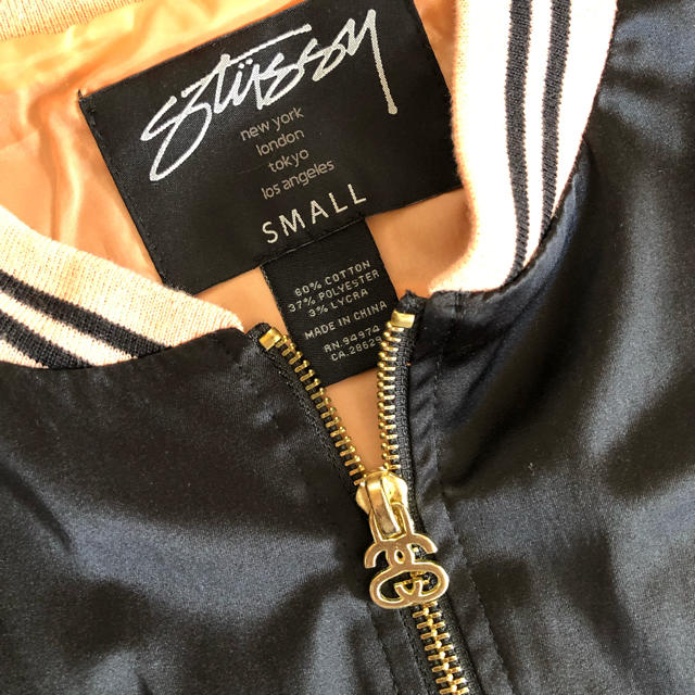 STUSSY(ステューシー)のstussy women スカジャン Sサイズ レディースのジャケット/アウター(スカジャン)の商品写真