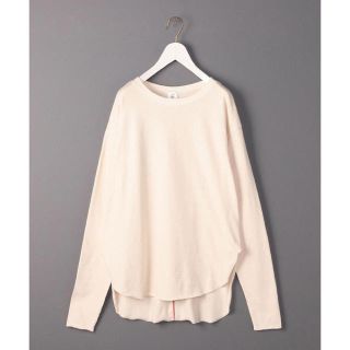 ビューティアンドユースユナイテッドアローズ(BEAUTY&YOUTH UNITED ARROWS)の＜6(ROKU)＞BACK STITCH PULLOVER(カットソー(長袖/七分))