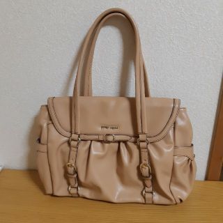 パサージュミニョン(passage mignon)の【ぽむぷり様専用】ベージュpassage mignonバック👜(ハンドバッグ)