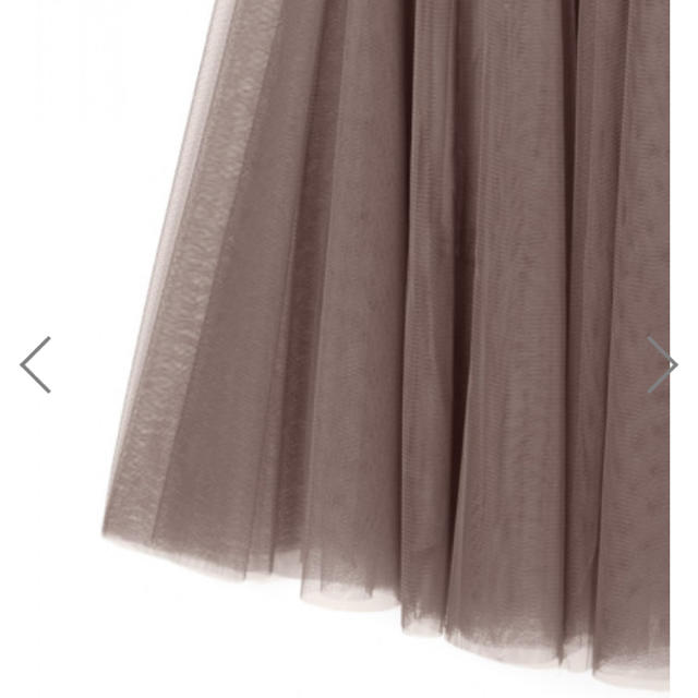 GRL(グレイル)のGRL ちぃぽぽ着用 チュール ロングスカート♡ レディースのスカート(ロングスカート)の商品写真