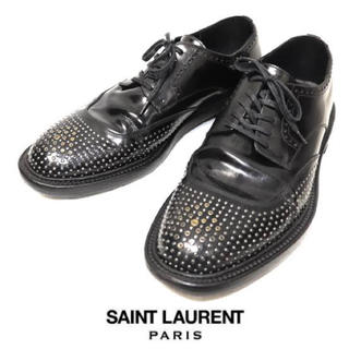 サンローラン(Saint Laurent)のSaint Laurent Paris 13AW レザーシューズ(ブーツ)