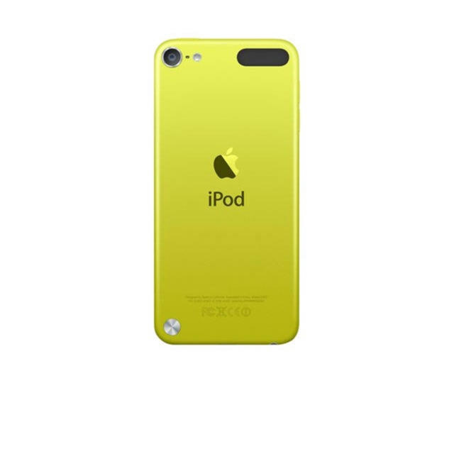 iPod touch(アイポッドタッチ)のApple ipod touch MD715J/A 第5世代 64GB イエロー スマホ/家電/カメラのオーディオ機器(ポータブルプレーヤー)の商品写真