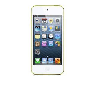 アイポッドタッチ(iPod touch)のApple ipod touch MD715J/A 第5世代 64GB イエロー(ポータブルプレーヤー)