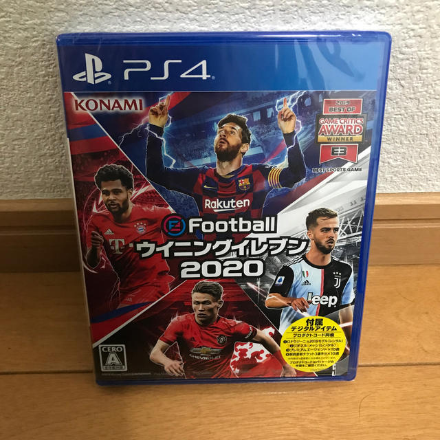 PlayStation4(プレイステーション4)のeFootball ウイニングイレブン 2020 エンタメ/ホビーのゲームソフト/ゲーム機本体(家庭用ゲームソフト)の商品写真