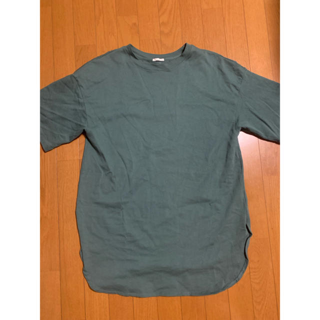 GU(ジーユー)のGU オーバーサイズTシャツ レディースのトップス(Tシャツ(半袖/袖なし))の商品写真