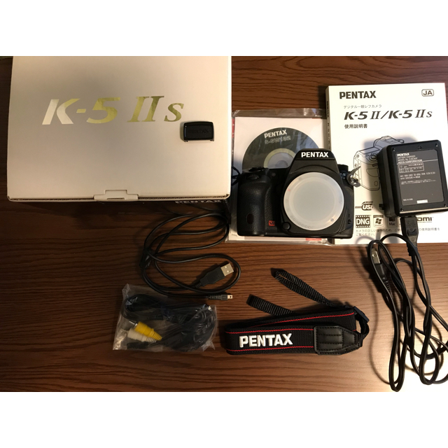 PENTAX(ペンタックス)のPENTAX K-5Ⅱs 本体+箱付き スマホ/家電/カメラのカメラ(デジタル一眼)の商品写真