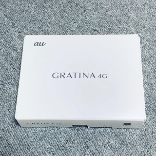 キョウセラ(京セラ)のGRATINA グラティーナ 4G  KYF31  ホワイト 新品未使用(携帯電話本体)