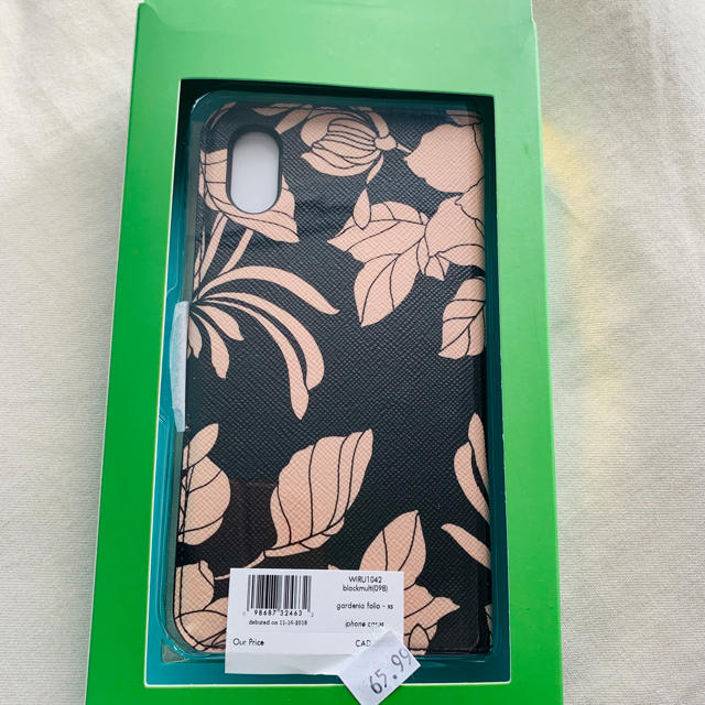 【新品】ケイトスペード iPhoneケース XR 手帳型 花柄 1