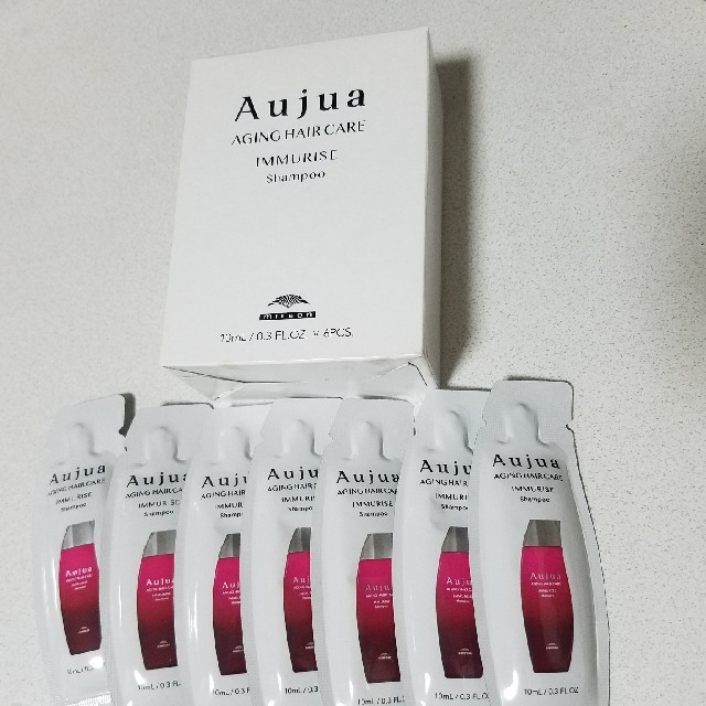 Aujua(オージュア)のAujua IMMURISE Shampoo 10ml×7本セット コスメ/美容のヘアケア/スタイリング(シャンプー)の商品写真