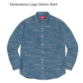 シュプリーム(Supreme)のSupreme Dimensions Logo Denim Shirt(シャツ)