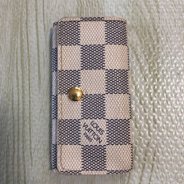 LOUIS VUITTON - ルイヴィトン ダミエ キーケース D.Oイニシャル入り