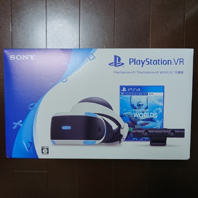 PlayStation VR(プレイステーションヴィーアール)の新品未開封 PlayStationVR WORLDS”同梱版 PSVR PS4 エンタメ/ホビーのゲームソフト/ゲーム機本体(その他)の商品写真