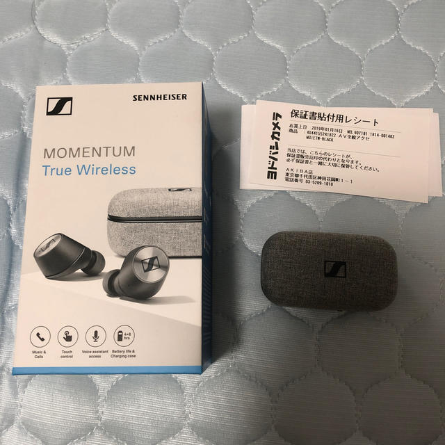 ヘッドフォン/イヤフォンゼンハイザー　MOMENTUM True Wireless 保証付