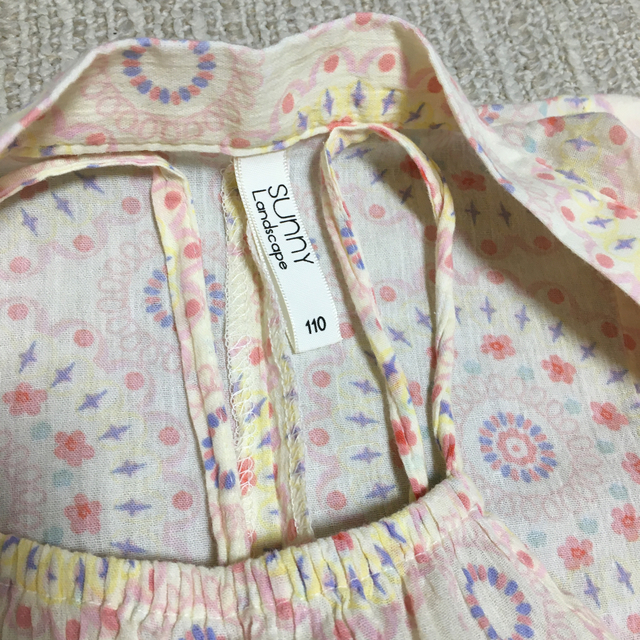 浴衣110サイズ キッズ/ベビー/マタニティのキッズ服女の子用(90cm~)(甚平/浴衣)の商品写真