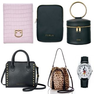 フルラ(Furla)のFURLA･IENA･BEAMS🖤ﾐﾗｰ･ﾊﾞｯｸﾞ･腕時計《6点ｾｯﾄ》(ミラー)