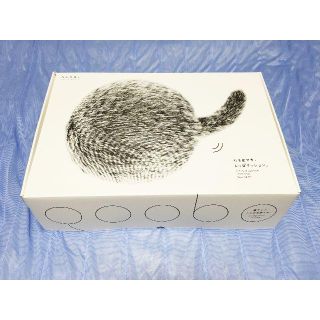 Qoobo 撫でるとしっぽを振るクッション【ハスキーグレー】(その他)