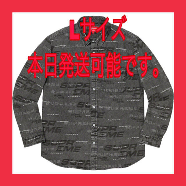 Supreme Dimensions Logo Denim Shirt