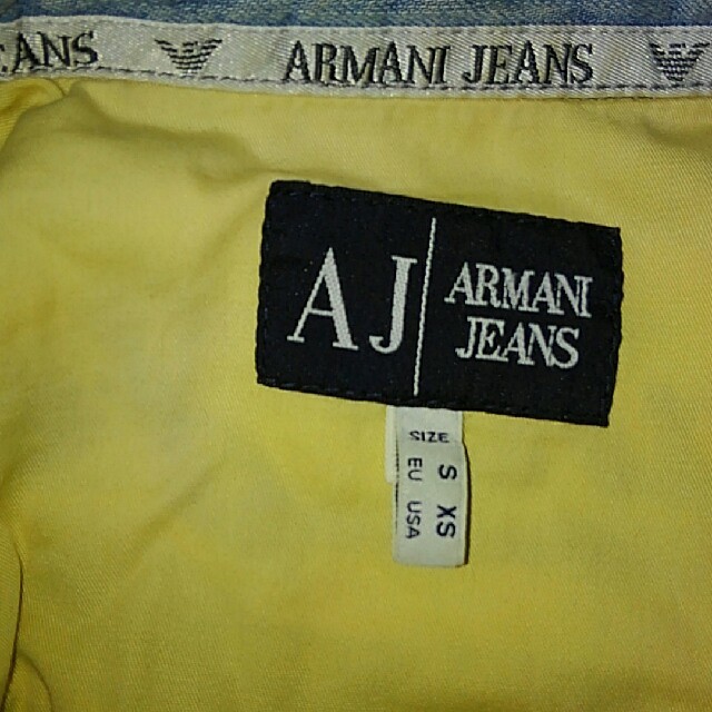 ARMANI JEANS(アルマーニジーンズ)のアルマーニジーンズ　デニムシャツ　値下げ！！ メンズのトップス(シャツ)の商品写真