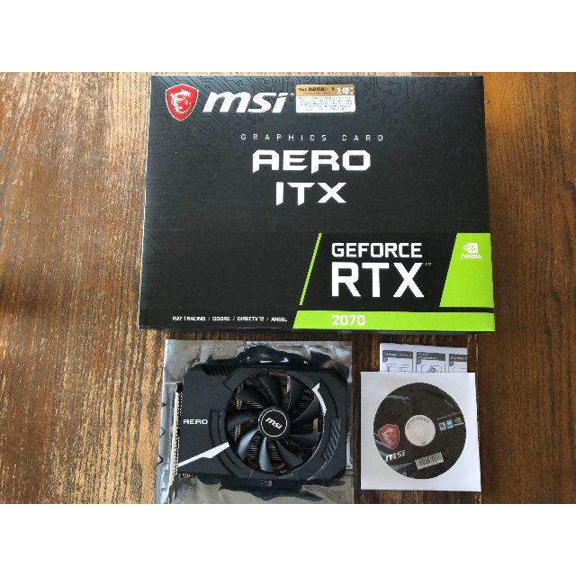 MSI GeForce RTX2070 AERO ITX 8GPC/タブレット