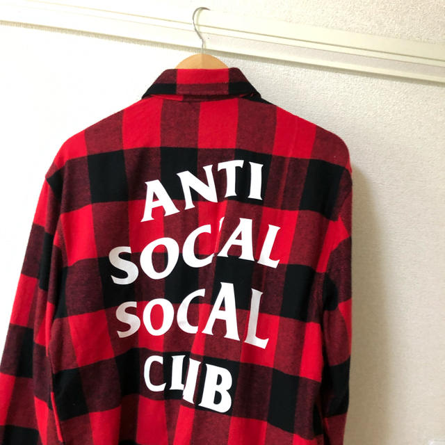 ANTI SOCIAL SOCIAL CLUB フランネルシャツ