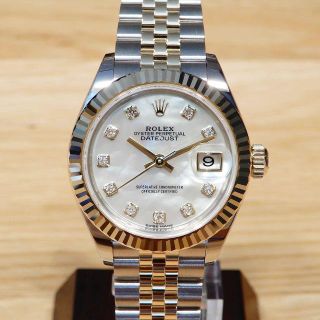 ロレックス(ROLEX)のあっちゃん様の新品同様 ロレックス 新型 デイトジャスト 28 279173NG(腕時計)