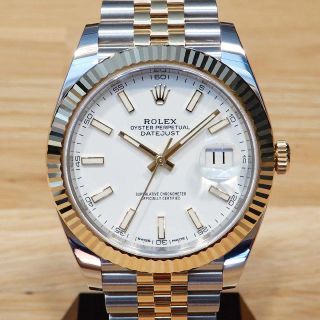 ロレックス(ROLEX)の玉ねぎ坊や様の 新品同様 ロレックス 新型 デイトジャスト 41 126333(腕時計(アナログ))