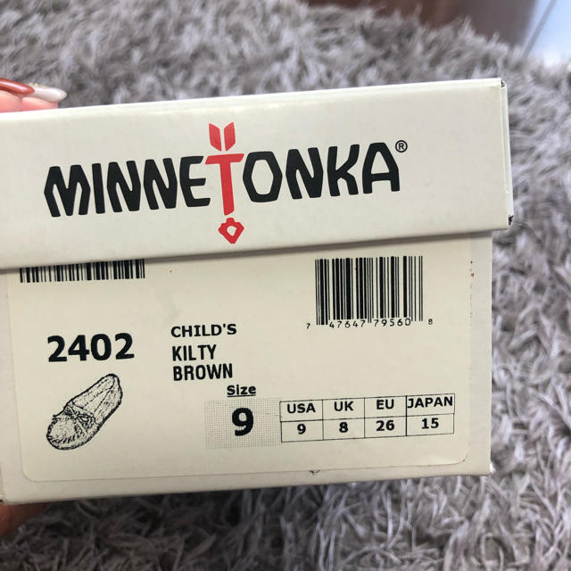 Minnetonka(ミネトンカ)のミネトンカ キッズモカシン☆ キッズ/ベビー/マタニティのキッズ靴/シューズ(15cm~)(その他)の商品写真