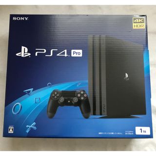 プレイステーション4(PlayStation4)のPlayStation4 Pro ブラック 1TB CUH-7200BB01(家庭用ゲーム機本体)