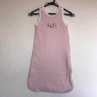 プチバトー(PETIT BATEAU)のPETITBATEAU 新品 スリープバッグ タグ付き(ロンパース)