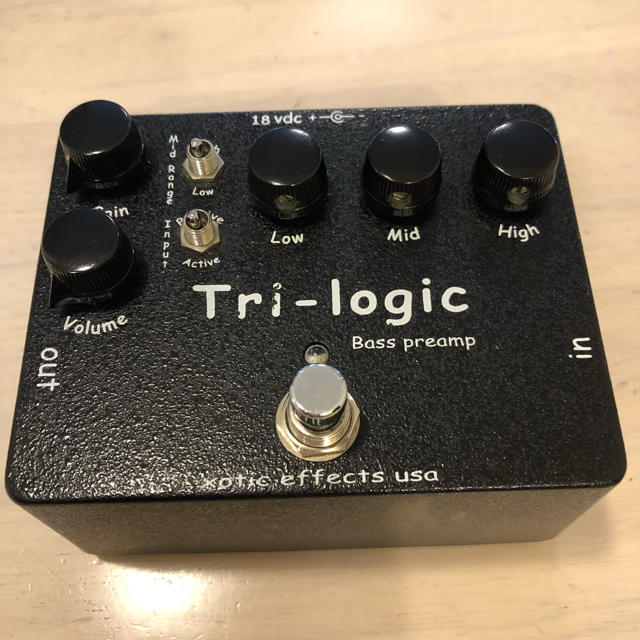 Xotic Tri-logic Bass Priamp