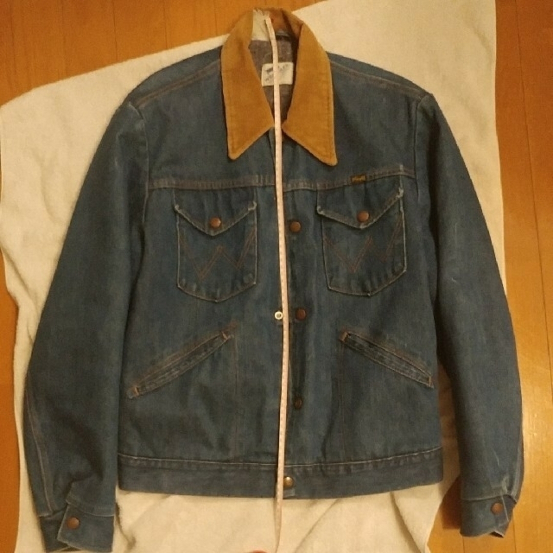 Wrangler(ラングラー)の商談中、Wrangler  裏地付きジャケット 80年代 メンズのジャケット/アウター(Gジャン/デニムジャケット)の商品写真
