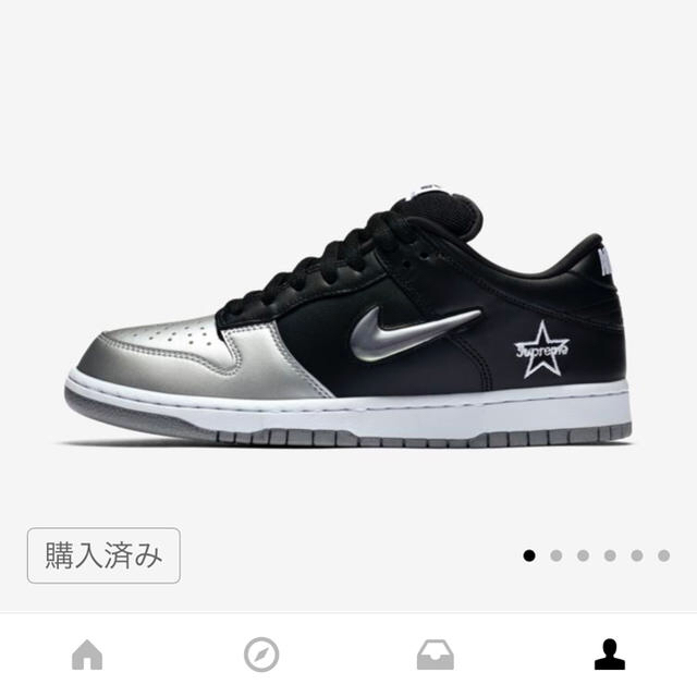 NIKE supreme SB ダンクLOW