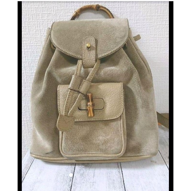GUCCI グッチ バンブー ビンテージ リュック - usda.gov.lk