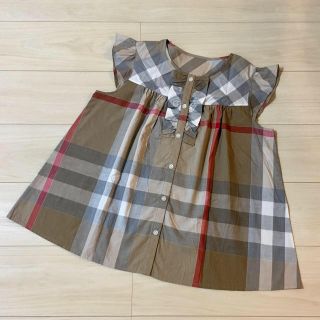 バーバリー(BURBERRY)の【美品】BURBERRY LONDON チュニック 160Ａ 日本製(ブラウス)