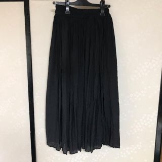 アベイル(Avail)の黒 ロングスカート フレア(ロングスカート)