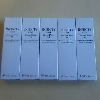 インフィニティ(Infinity)のインフィニティ アドバンスト ホワイト XX 10ml×5個(美容液)