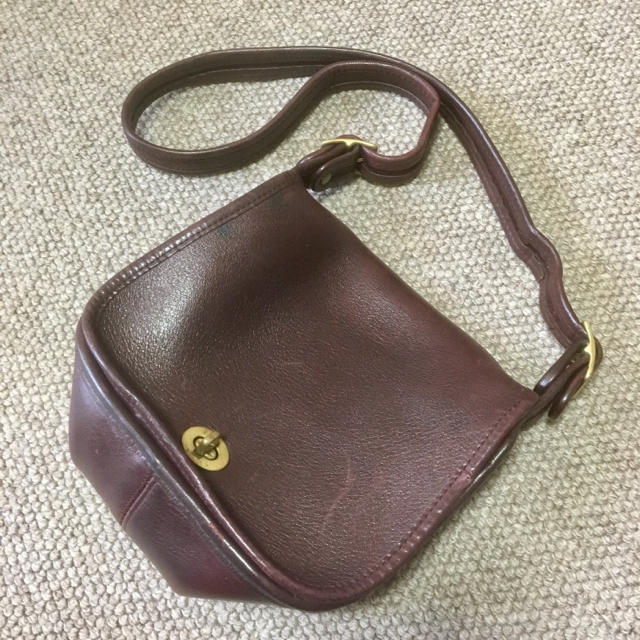 OLD COACH Vintage Shoulder Bag Brown
