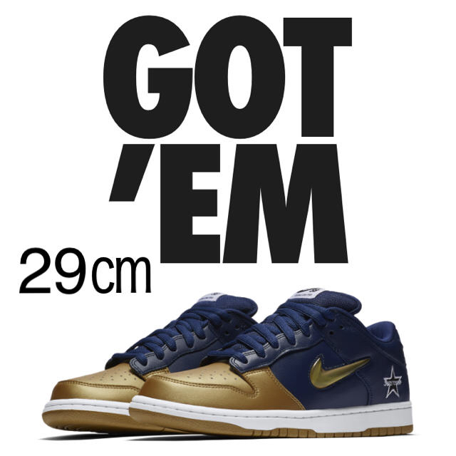 NIKE SB DUNK LOW supreme 29センチ