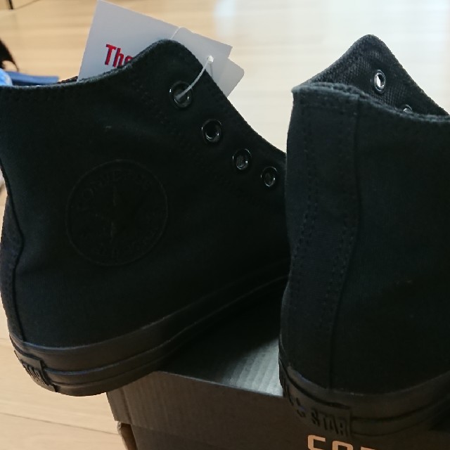 CONVERSE(コンバース)のｺﾝﾊﾞｰｽﾊｲｶｯﾄスニーカー新品ブラック27センチ メンズの靴/シューズ(スニーカー)の商品写真
