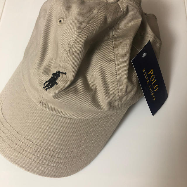 POLO RALPH LAUREN(ポロラルフローレン)のラルフローレン ベージュ キャップ レディースの帽子(キャップ)の商品写真