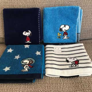 ピーナッツ(PEANUTS)のSNOOPY スヌーピー ハンドタオル(ハンカチ)