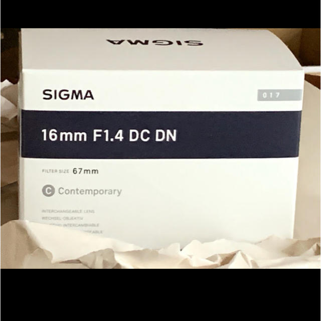 【新品未使用】SIGMA 16mm F1.4 DC DN ソニーeマウント用