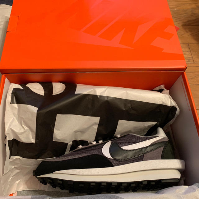 訳あり × sacai - NIKE NIKE Black LDWaffle スニーカー 訳あり × sacai - NIKE NIKE Black LDWaffle スニーカー