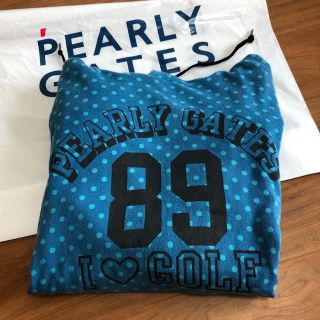 パーリーゲイツ(PEARLY GATES)のPEARLY GATES★パーリーゲイツのパーカー★ドット柄格安最終値下げ(ウエア)