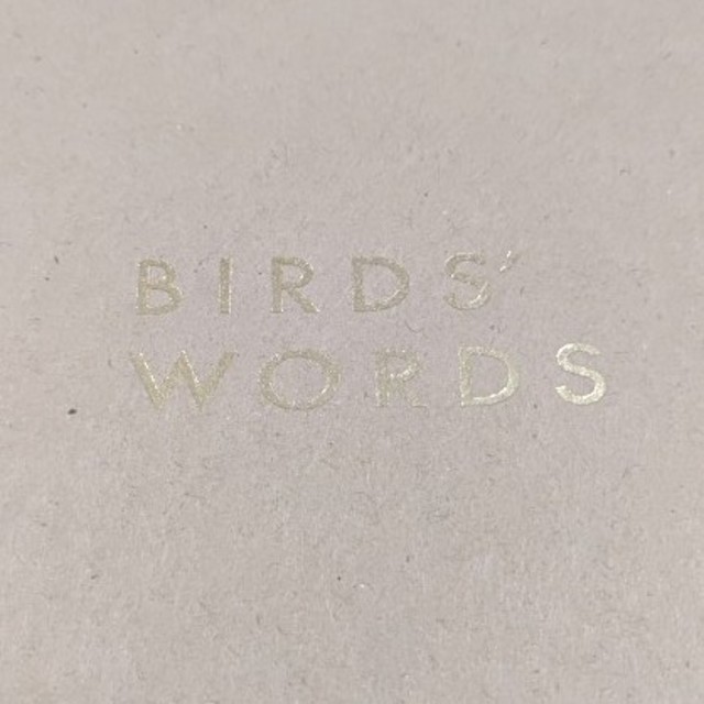 ランキング入賞商品 BIRDS WORDS BIRDS 陶板- バーズワーズ セラミック