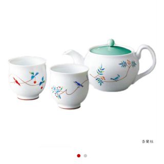 コウランシャ(香蘭社)の香蘭社 小鳥の詩 茶器セット 新品(食器)