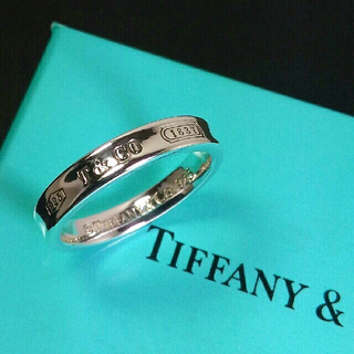 ティファニー(Tiffany & Co.)のティファニー ナローリング 《 正規品 》　　　　　超美品 men's size(リング(指輪))